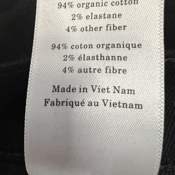 Everlane Uniform Jean The Relaxed 4 Way Stretch Organic Cotton Denim Black 30x32 - Picture 11 of 13